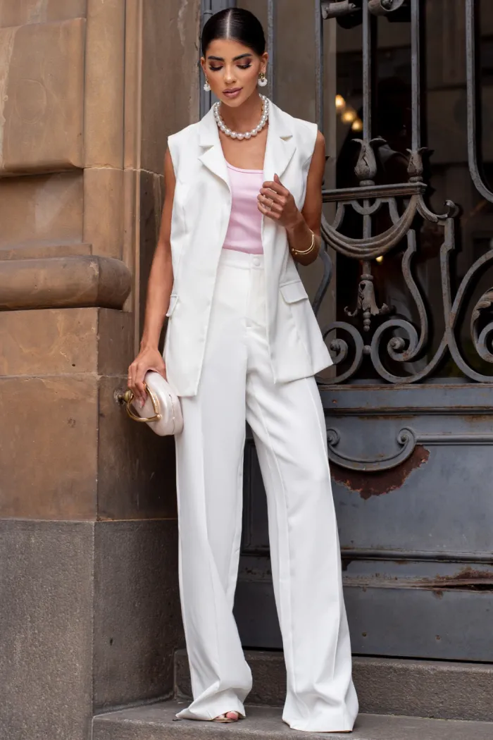 COLETE ATENAS MAXI FORRADO - OFF WHITE