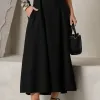 VESTIDO MADRID MIDI RODADO - PRETO
