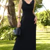 VESTIDO MANUELA LONGO DEGAGÊ - PRETO