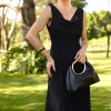 VESTIDO MANUELA LONGO DEGAGÊ - PRETO