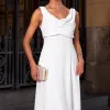 VESTIDO MANUELA LONGO DEGAGÊ - BRANCO