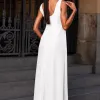 VESTIDO MANUELA LONGO DEGAGÊ - BRANCO