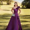 VESTIDO DE FESTA ANTONELLA ZIBELINE - ROXO