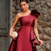 VESTIDO DE FESTA ANTONELLA ZIBELINE - MARSALA