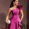VESTIDO DE FESTA ANTONELLA ZIBELINE - FÚCSIA