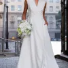 VESTIDO SASHA MIDI DECOTE TRANSPASSADO - OFF WHITE
