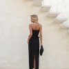 VESTIDO SEPHORA LAÇO BUSTO LONGUETE - PRETO