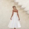 VESTIDO SEPHORA LAÇO BUSTO GODÊ - OFF WHITE