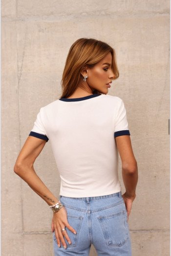 BLUSA ESTAMPADA LONDON - CONCHA