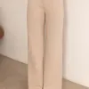 CONJUNTO GEÓRGIA BLUSA E CALÇA MODAL - BEGE