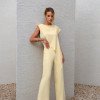 CONJUNTO LÁIS BLUSA ASSIMÉTRICA - CAMOMILA