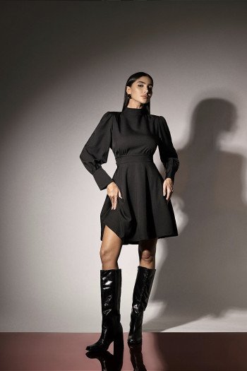 VESTIDO ML ALFAIATARIA SOUL - PRETO