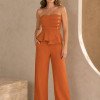 CONJUNTO LEBLON ALFAITARIA BLUSA PEPLUM DETALHE BOTÕES - CORAL