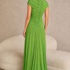 VESTIDO KÁTIA LONGO JERSEY CAPA - VERDE