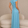 VESTIDO KÁTIA LONGO JERSEY CAPA - AZUL