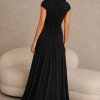 VESTIDO KÁTIA LONGO JERSEY CAPA - PRETO