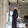 CALÇA SUÍÇA SOFT ALFAIATARIA WOOL - AZUL MARINHO