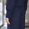 CALÇA SUÍÇA SOFT ALFAIATARIA WOOL - AZUL MARINHO