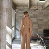 CALÇA SUÍÇA SOFT ALFAIATARIA WOOL - CARAMELO