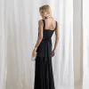 VESTIDO MIAMI SAIA PLISSADA - PRETO