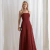 VESTIDO SANTORINI COM CAPA AVULSA - VINHO