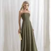 VESTIDO SANTORINI COM CAPA AVULSA - VERDE OLIVA
