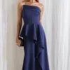 VESTIDO SEUL TOMARA QUE CAIA - AZUL MARINHO