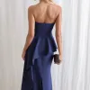 VESTIDO SEUL TOMARA QUE CAIA - AZUL MARINHO