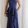 VESTIDO SEUL TOMARA QUE CAIA - AZUL MARINHO