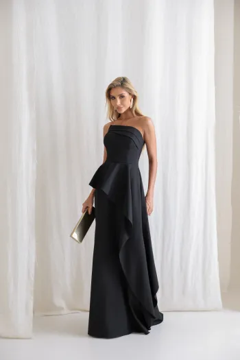 VESTIDO SEUL TOMARA QUE CAIA - PRETO