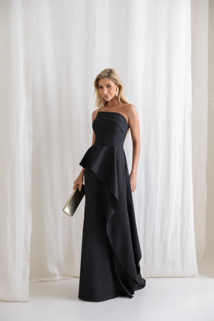 VESTIDO SEUL TOMARA QUE CAIA - PRETO