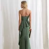 VESTIDO SEUL TOMARA QUE CAIA - VERDE OLIVA