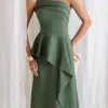 VESTIDO SEUL TOMARA QUE CAIA - VERDE OLIVA