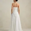 VESTIDO CHICAGO LONGO GODÊ NOIVINHAS - OFF WHITE