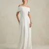 VESTIDO MALDIVAS CAPA DE LAÇO NOIVINHAS - OFF WHITE