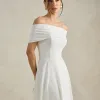 VESTIDO MALDIVAS CAPA DE LAÇO NOIVINHAS - OFF WHITE