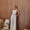 CONJUNTO NAPOLEÃO BLUSA E CALÇA - CRU
