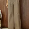 CONJUNTO NAPOLEÃO BLUSA E CALÇA - VERDE MUSGO