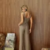 CONJUNTO NAPOLEÃO BLUSA E CALÇA - VERDE MUSGO