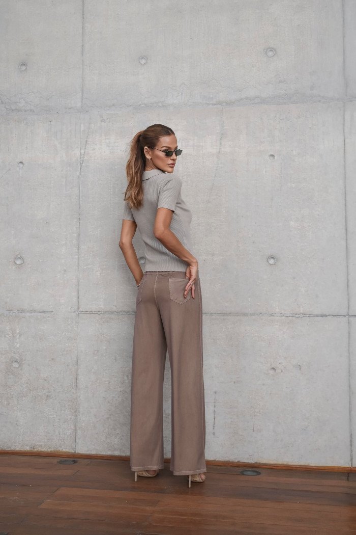 CALÇA MANU CÓS ELÁSTICO - FENDI