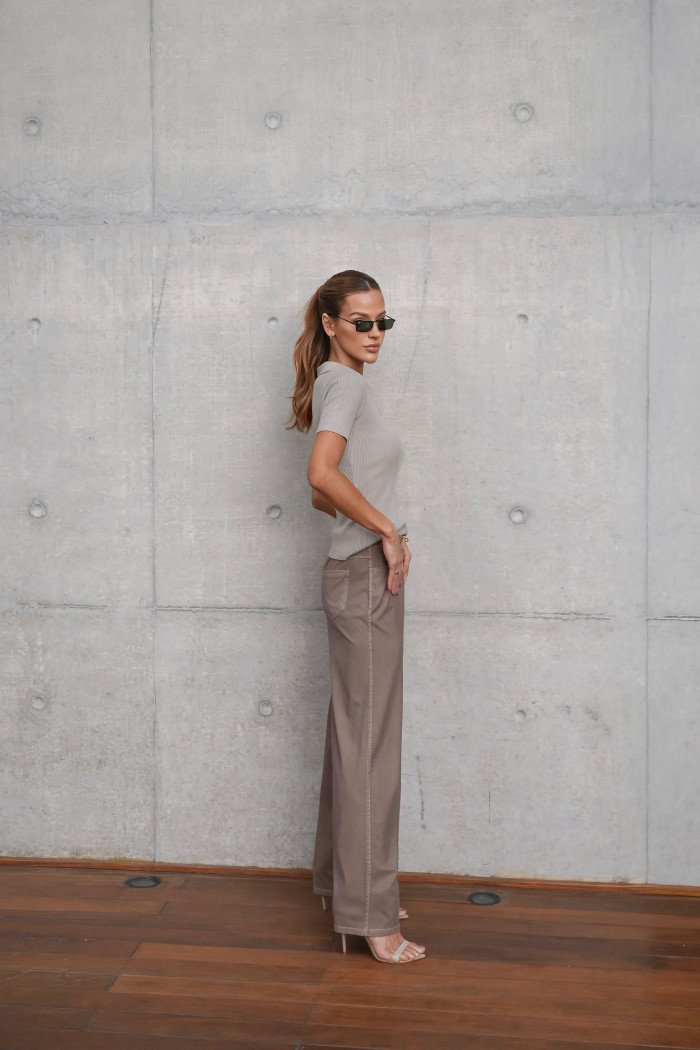 CALÇA MANU CÓS ELÁSTICO - FENDI