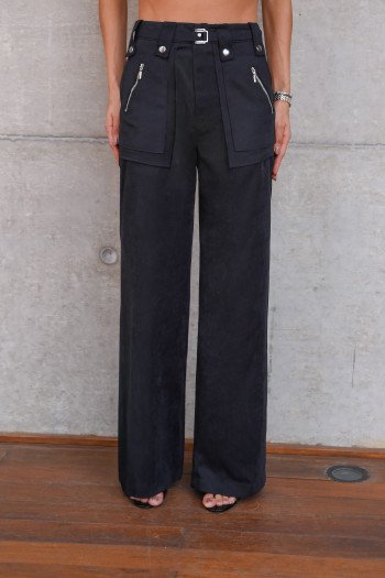 CALÇA JOSIANE CUPRO - PRETO