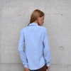 CAMISA LOS ANGELES PUNHO PREGAS - AZUL CLARO