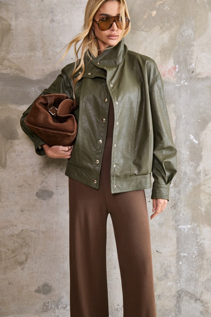 JAQUETA BOMBER COURINO - VERDE MILITAR