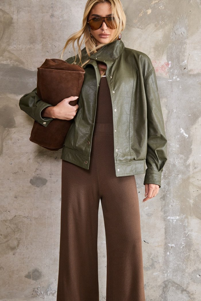 JAQUETA BOMBER COURINO - VERDE MILITAR