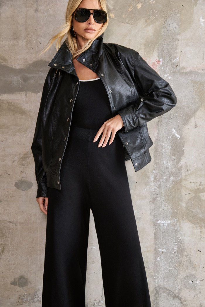 JAQUETA BOMBER COURINO - PRETO