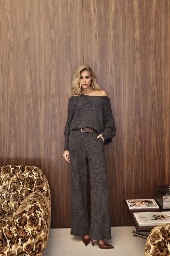 CONJUNTO MARLENE TRICÔ MOUSSE - CHUMBO