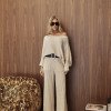 CONJUNTO MARLENE TRICÔ MOUSSE - CRU