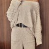 CONJUNTO MARLENE TRICÔ MOUSSE - CRU