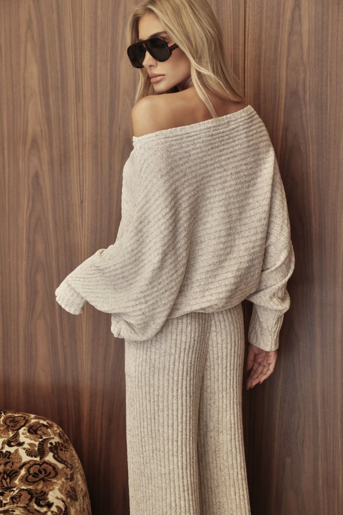 CONJUNTO MARLENE TRICÔ MOUSSE - CRU
